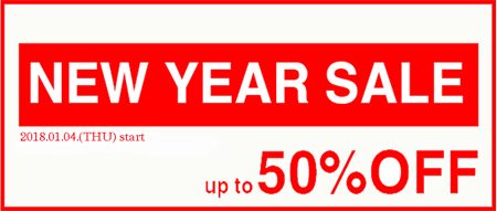 2018 NEW YEAR SALE